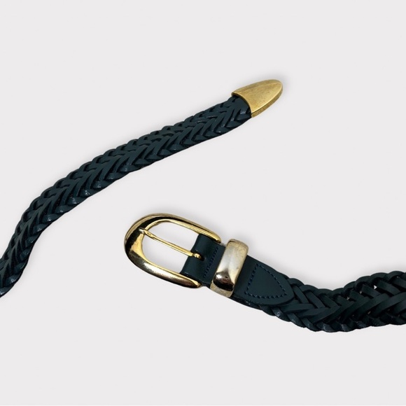 Vintage Levi’s Jeans + Capezio Belt | 521 | USA | Green | Tapered | 10 - Picture 12 of 14